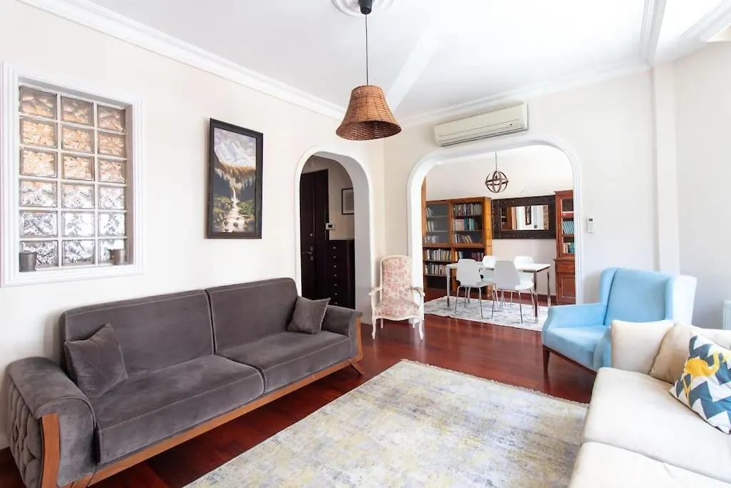 Authentic And Spacious 3Br Flat W Ac And Balcony Istanboel 0*,